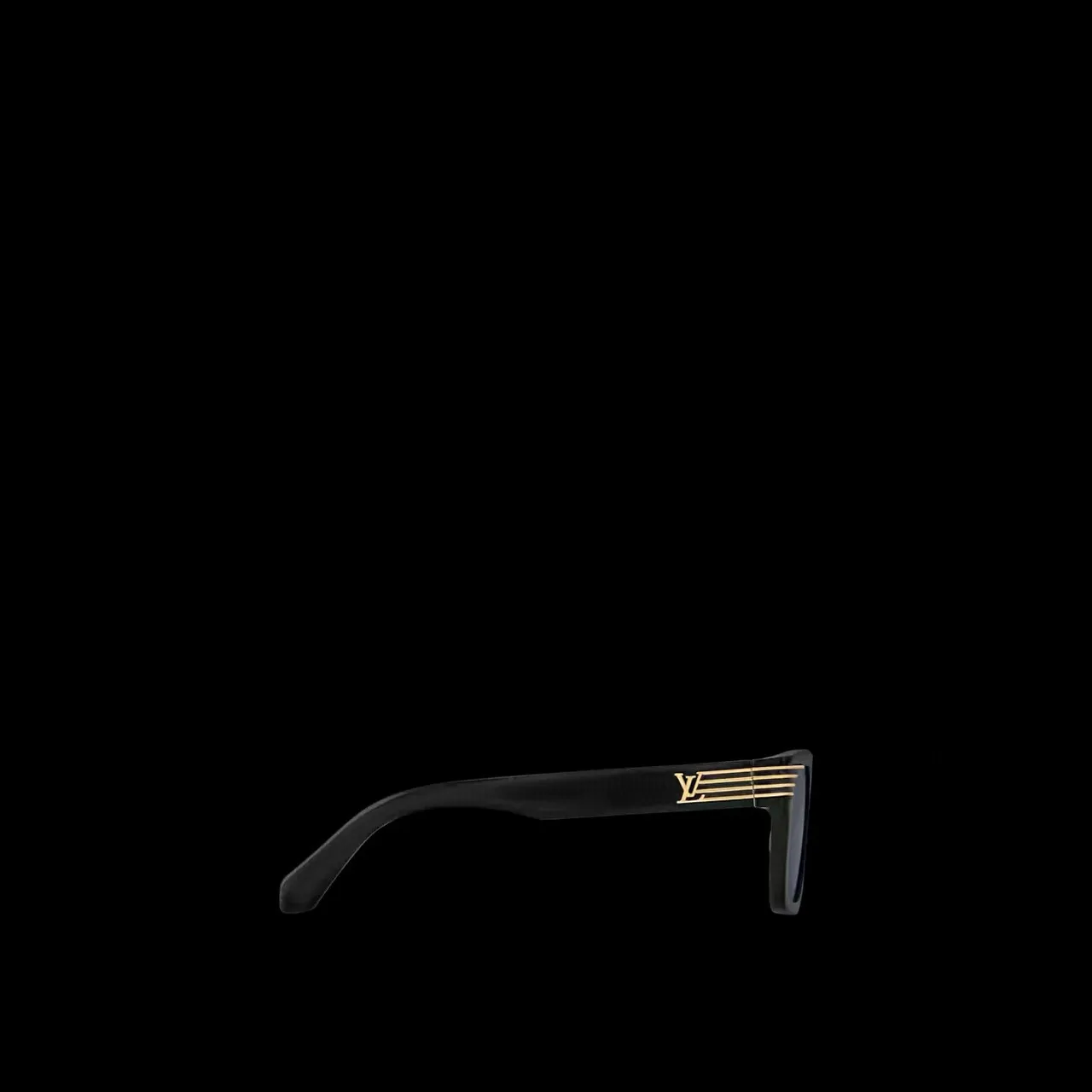 Louis Vuitton Lunettes de Soleil Rectangulaires Écaille de Tortue 2