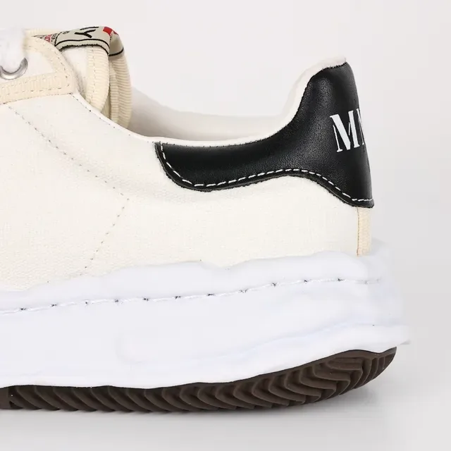 Maison Margiela Beige Noir Stratifié Cousu Semelle Intermédiaire Embout Froncé Sneakers Lifestyle 4