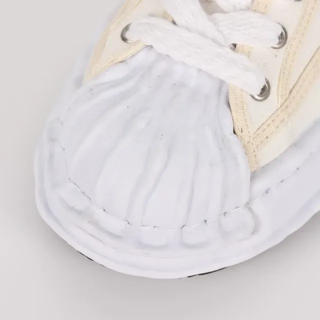 Maison Margiela Beige Noir Stratifié Cousu Semelle Intermédiaire Embout Froncé Sneakers Lifestyle 5