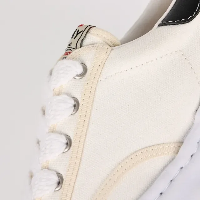 Maison Margiela Beige Noir Stratifié Cousu Semelle Intermédiaire Embout Froncé Sneakers Lifestyle 6