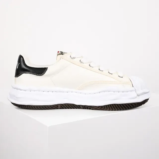Maison Margiela Beige Noir Stratifié Cousu Semelle Intermédiaire Embout Froncé Sneakers Lifestyle 7