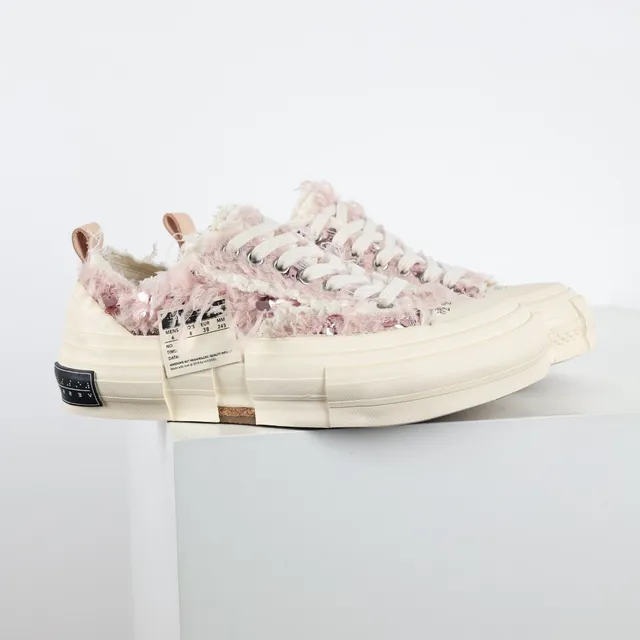 Maison Margiela Beige Rosa Zapatillas Deconstruidas Suaves Textil Estilo De Vida 3
