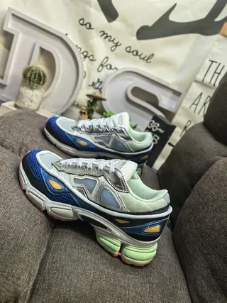 Maison Margiela أسود بيج كعب زائد طبقة شبكية وعليا مصنعة حذاء رياضي سميك 7