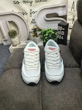 Maison Margiela أسود بيج كعب زائد طبقة شبكية وعليا مصنعة حذاء رياضي سميك 20
