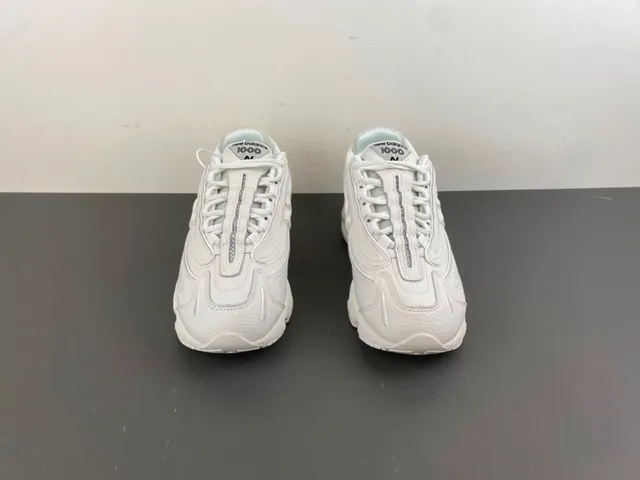 New Balance 1000 Monochromatic White Chunky Sneakers 11