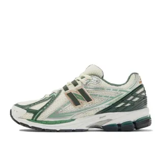 New Balance 1906R Off-White 和 Forest Green 跑鞋