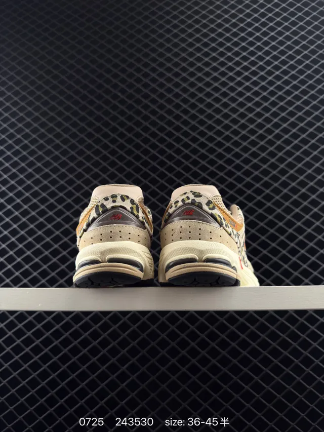 New Balance 2002R Leopard Print Chunky Sneakers 5
