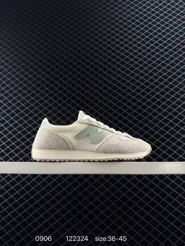 New Balance 471 Bege Verde Retrô Corredor Silhueta Texturizado Malha E Camurça Superior Estilo de Vida Tênis 6