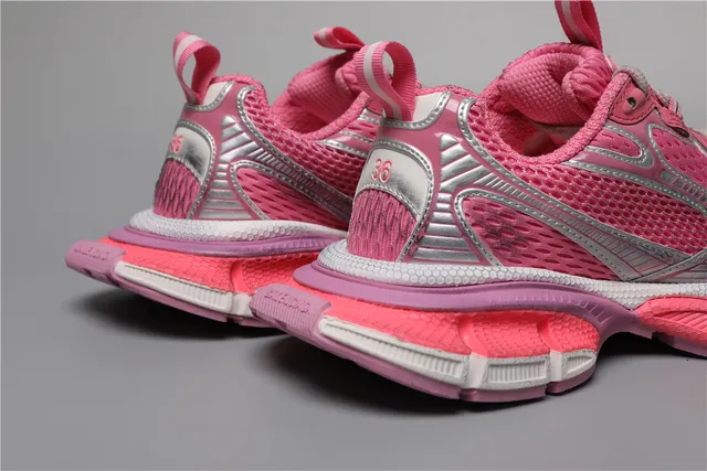 New Balance 860 Pink White Mesh Upper Synthetic Cage Overlays Running Shoes 2