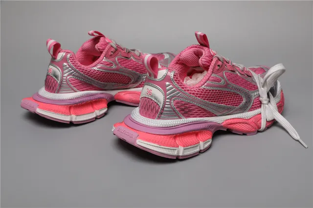 New Balance 860 Pink White Mesh Upper Synthetic Cage Overlays Running Shoes 3