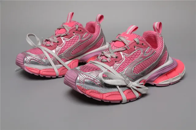 New Balance 860 Pink White Mesh Upper Synthetic Cage Overlays Running Shoes 5