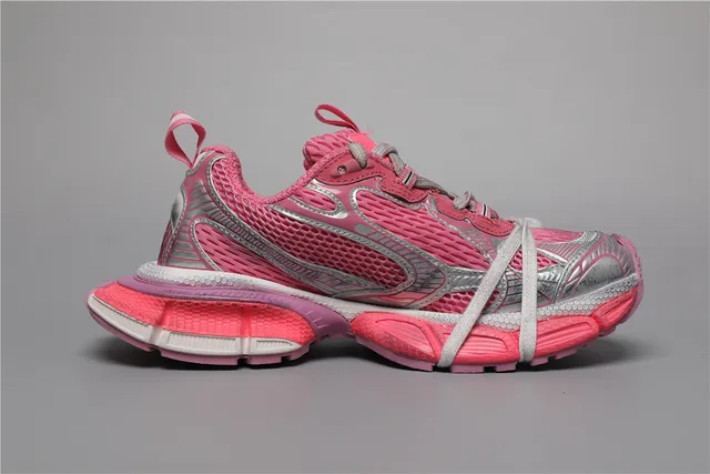 New Balance 860 Pink White Mesh Upper Synthetic Cage Overlays Running Shoes 8