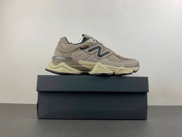 New Balance 9060 Beige Black Chunky Sneakers 15