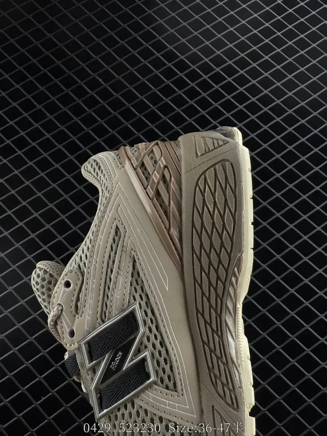 New Balance 9060 Beige Black Rétro-inspiré Maille et synthétique Tige Chaussures lifestyle 3