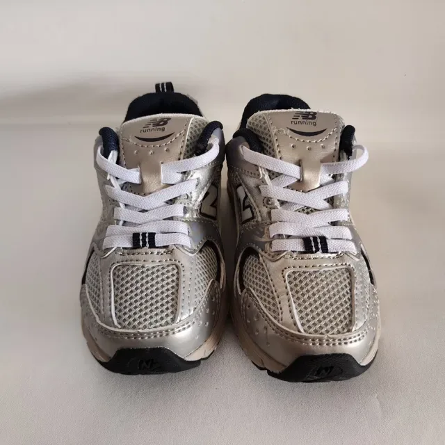 New Balance 9060 Beige Silver Chunky Sneakers 16