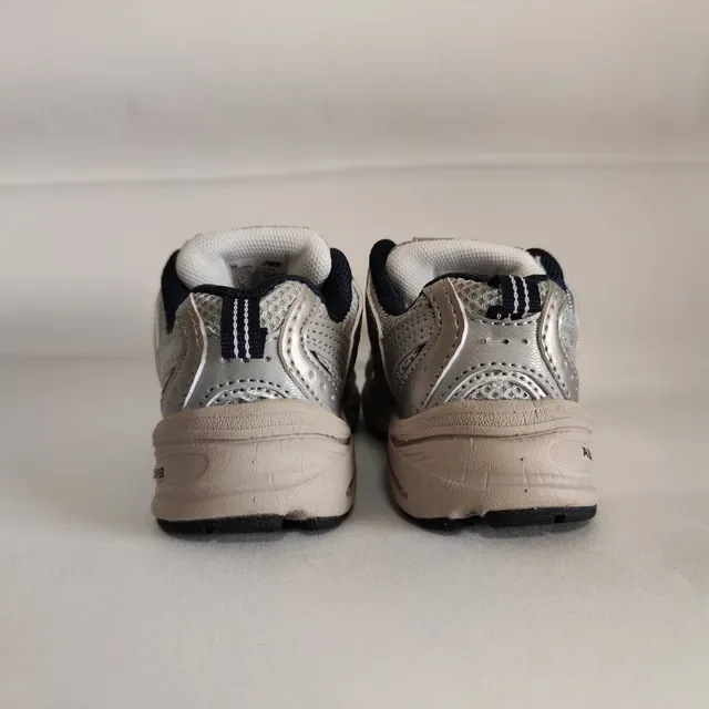 New Balance 9060 Beige Silver Chunky Sneakers 18