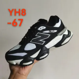 New Balance 9060 কালো এবং সাদা চাঙ্কি স্নিকার