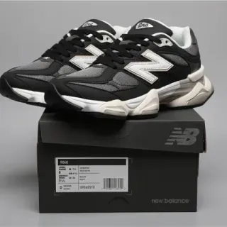 New Balance 9060 কালো এবং সাদা জীবনযাত্রা স্নিকার্স
