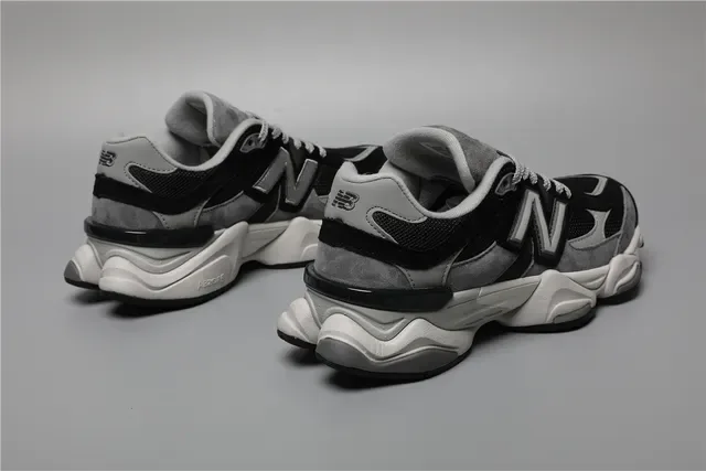 New Balance 9060 কালো ধূসর সাদা লাইফস্টাইল স্নিকার 3