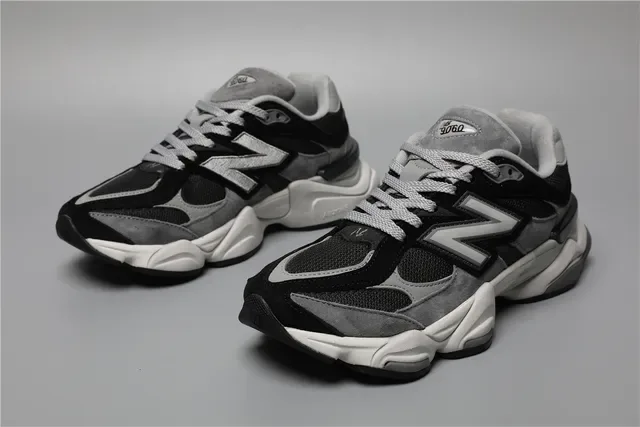New Balance 9060 কালো ধূসর সাদা লাইফস্টাইল স্নিকার 5