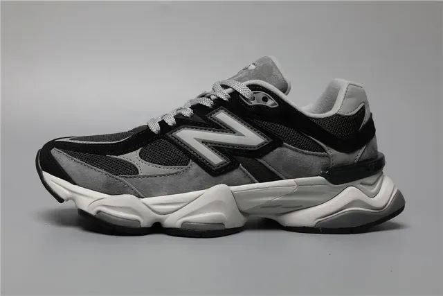 New Balance 9060 কালো ধূসর সাদা লাইফস্টাইল স্নিকার 9