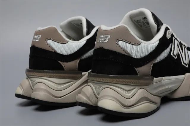 New Balance 9060 negro blanco beige zapatillas chunky 2