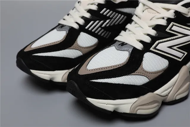 New Balance 9060 negro blanco beige zapatillas chunky 4