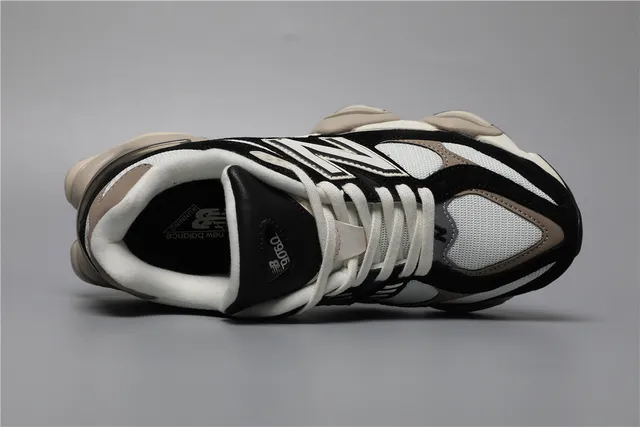 New Balance 9060 negro blanco beige zapatillas chunky 7