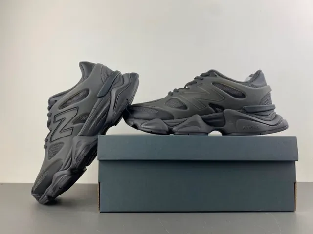 New Balance 9060 Tênis Chunky Cinza Monocromo 14