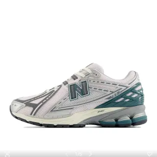 New Balance 906R 浅灰和青绿跑鞋