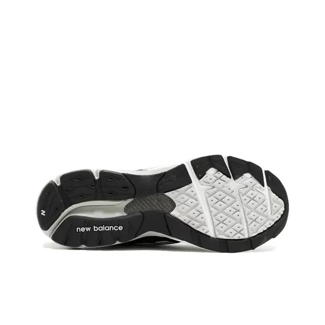 New Balance 990 Noir Blanc Daim et Maille ENCAP Semelle Intermédiaire Sneakers Lifestyle 2