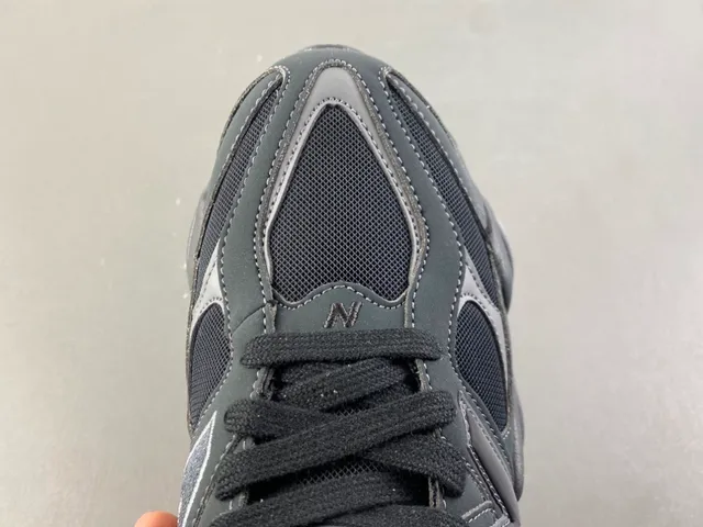 New Balance Gris Blanco Mediopiso Layered Sintético Y Malla Superior Chunky Sneakers 5