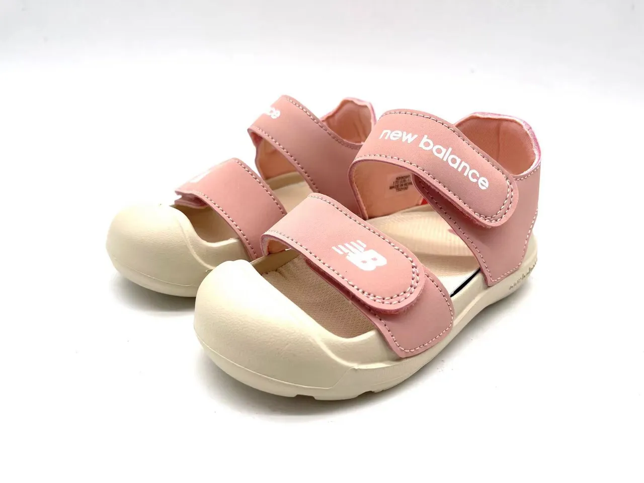 New Balance Niños Correa de dos Velcro dedo cerrado Sandalias Casual 8