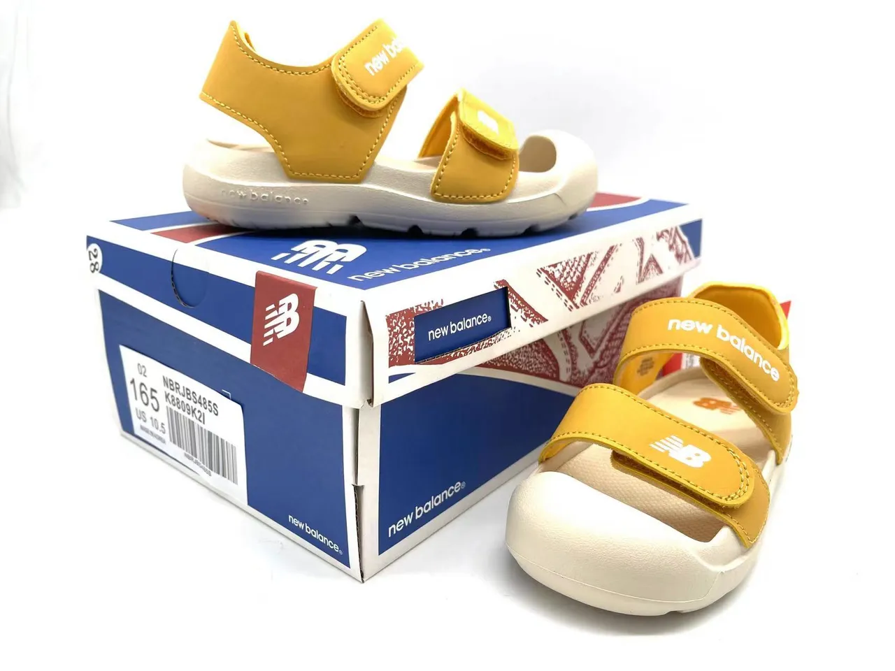New Balance Niños Correa de dos Velcro dedo cerrado Sandalias Casual 14