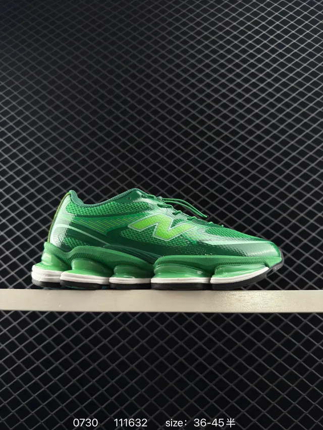 New Balance U2000EA Green Mesh Chunky Sneakers 6