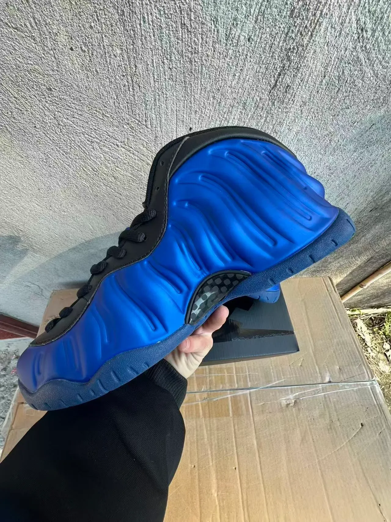 Nike Air Foamposite One Royal Blue Lifestyle Sneakers 5