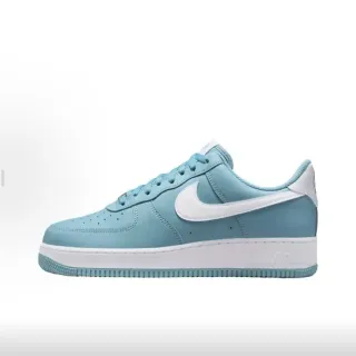 Nike Air Force 1 أحذية رياضية أنيقة أزرق فاتح وأبيض