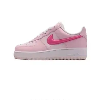 Nike Air Force 1 Low Rose et Hot Pink Sneakers Lifestyle