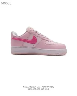 Nike Air Force 1 Low Rosa y Hot Pink Zapatillas Lifestyle 4