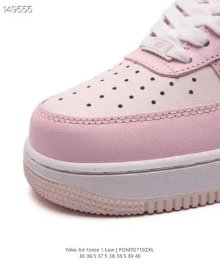 Nike Air Force 1 Low Rosa y Hot Pink Zapatillas Lifestyle 8