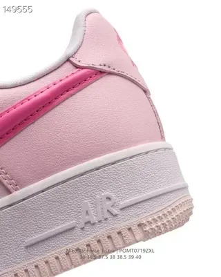 Nike Air Force 1 Low Rosa y Hot Pink Zapatillas Lifestyle 9