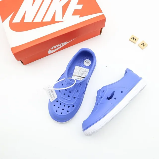 Nike Air Force-Inspired Perforated Slip-On Clogs 10