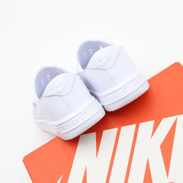 Nike Air Force-Inspired Perforated Slip-On Clogs 22