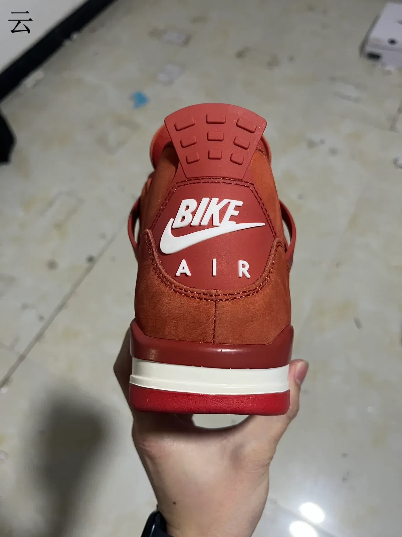 Nike Air Jordan 4 Terracotta Red Basketball Shoes 4