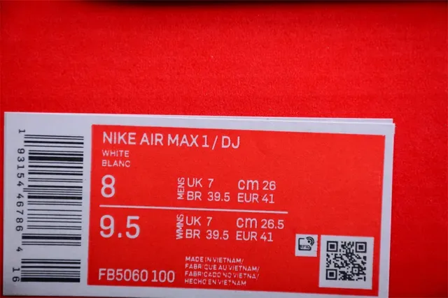 Nike Air Max 1 Bege e Branco Tênis Lifestyle 2