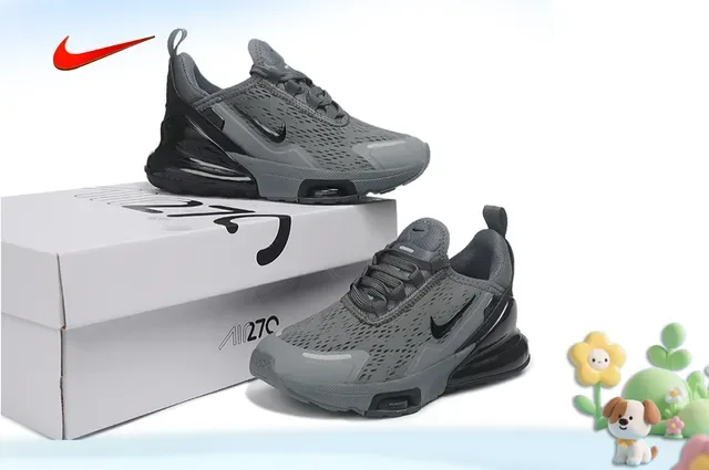 Nike Air Max 270 White Black Teal Lifestyle Sneakers 20