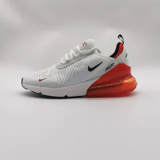 Nike Air Max 270 White Red Black حذاء رياضي أسلوب حياة