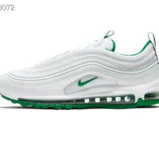 Nike Air Max 97 Blanc et Vert Sneakers Lifestyle