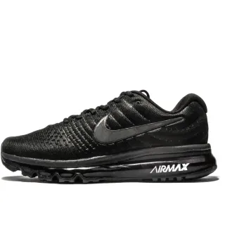 Nike Air Max काले सफेद बुनाई ऊपरी दृश्यमान इकाई रनिंग जूते