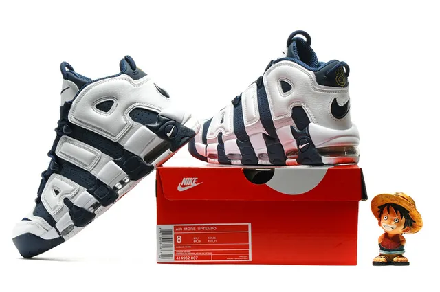 Nike Air More Uptempo White Gum বাস্কেটবল শু 8